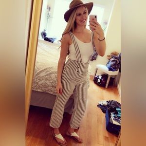 Striped overalls by Pink & Sophie from Bohme
